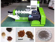 Farm Small Scale Fish Food Extruder Machine With PLC Electrical Control