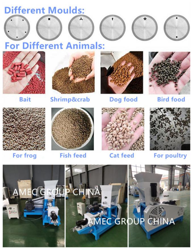 farm 40kg/H 500kg/H Floating Fish Food Pellet Machine