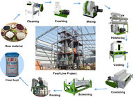 Poultry Livestock Feed Pellet Production Line 2 - 3t/H Capacity For Farm