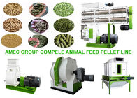 Complete Animal Feed Processing Machine High Efficiency 3 - 5t/H Capacity