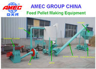 Simple Structure Feed Pellet Machine 2 - 12mm Pellet Size Low Noise CE / ISO