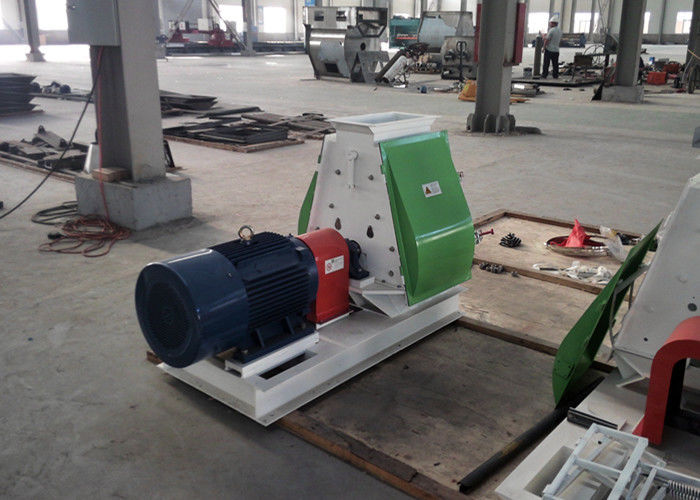 Feed Plant Electric Hammer Mill Machine , Poultry Grain Milling Machine