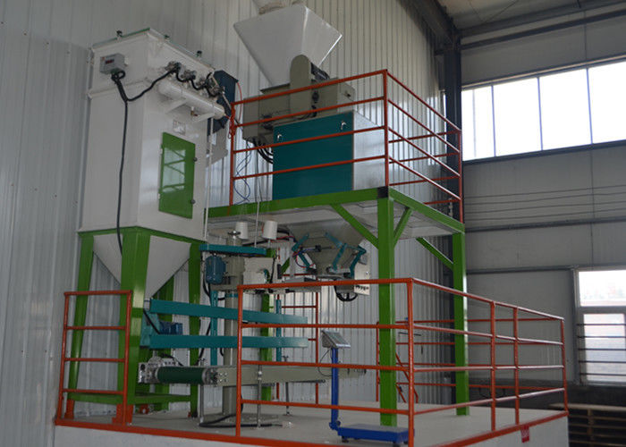 Pellets / Powder Feed Bagging Machine Simple Operation With Instrument Control