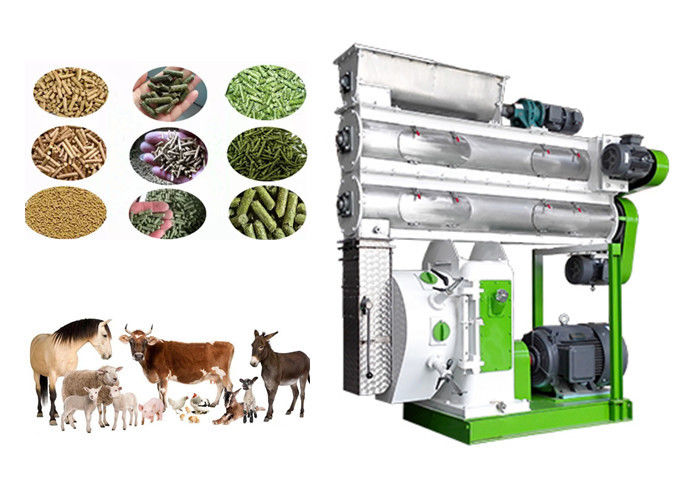 High Efficiency Animal Feed Making Machine , Cow Hen Food Making Machine